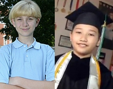 Nhung sinh vien dai hoc chua den 10 tuoi hinh anh