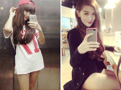 Hot girl Viet lap lung voi mot 'khong quan' hinh anh
