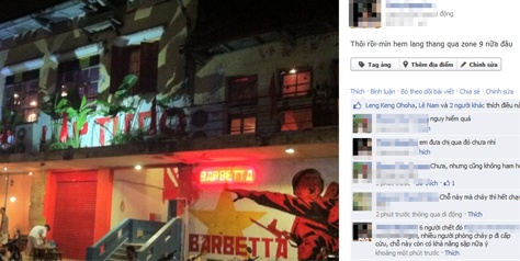 Gioi tre hot hoang vi chay bar o khu an choi moi noi Zone 9 hinh anh