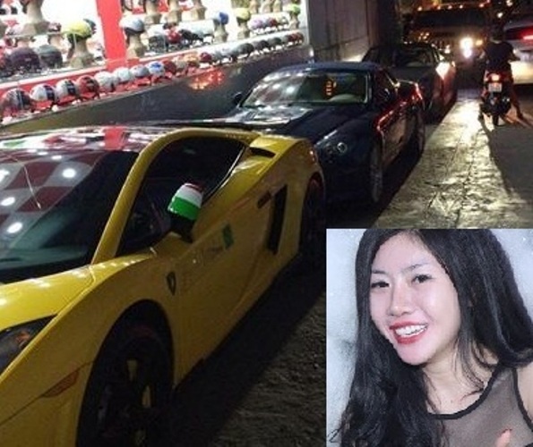 10 sieu xe den dem dien cua hot girl clip coi do tra qua hinh anh