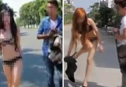 Khoe than giua duong: Nhuc mat ma phat khong duoc hinh anh