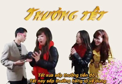 Clip so sanh khac biet 'Tet xua va nay' hinh anh