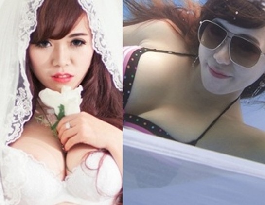 Lich Tet cua hot girl sieu vong mot hinh anh