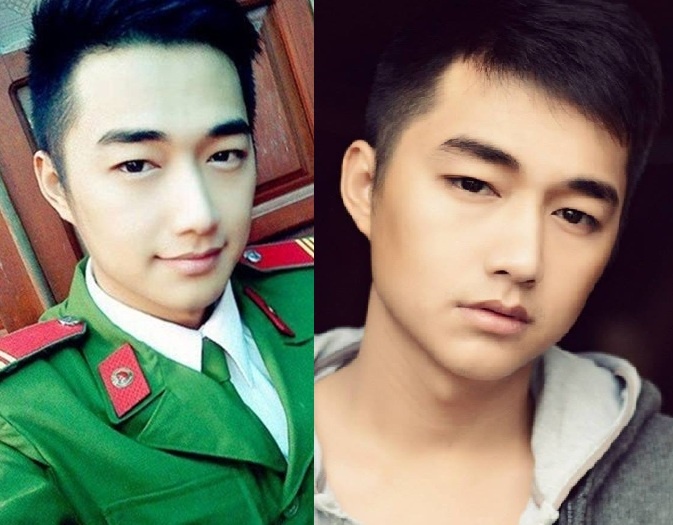 Hot boy canh sat cam tinh con ngua hinh anh