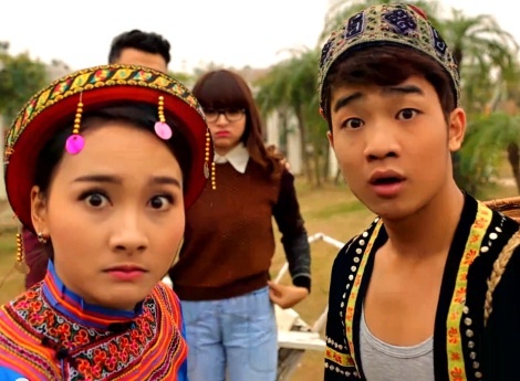 Clip Tet vui nhon ve tre em vung cao hinh anh