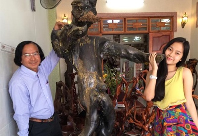 Can nha nhieu do go khac la cua hot girl Tam Trieu Dang hinh anh