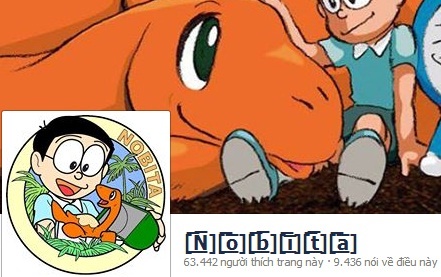 Cùng nằm trong bộ truyện tranh Doraemon quay xung quanh nhân vật chính Nobita hậu đậu, có gần 64.0000 lượt người like (thích) trên Facebook.