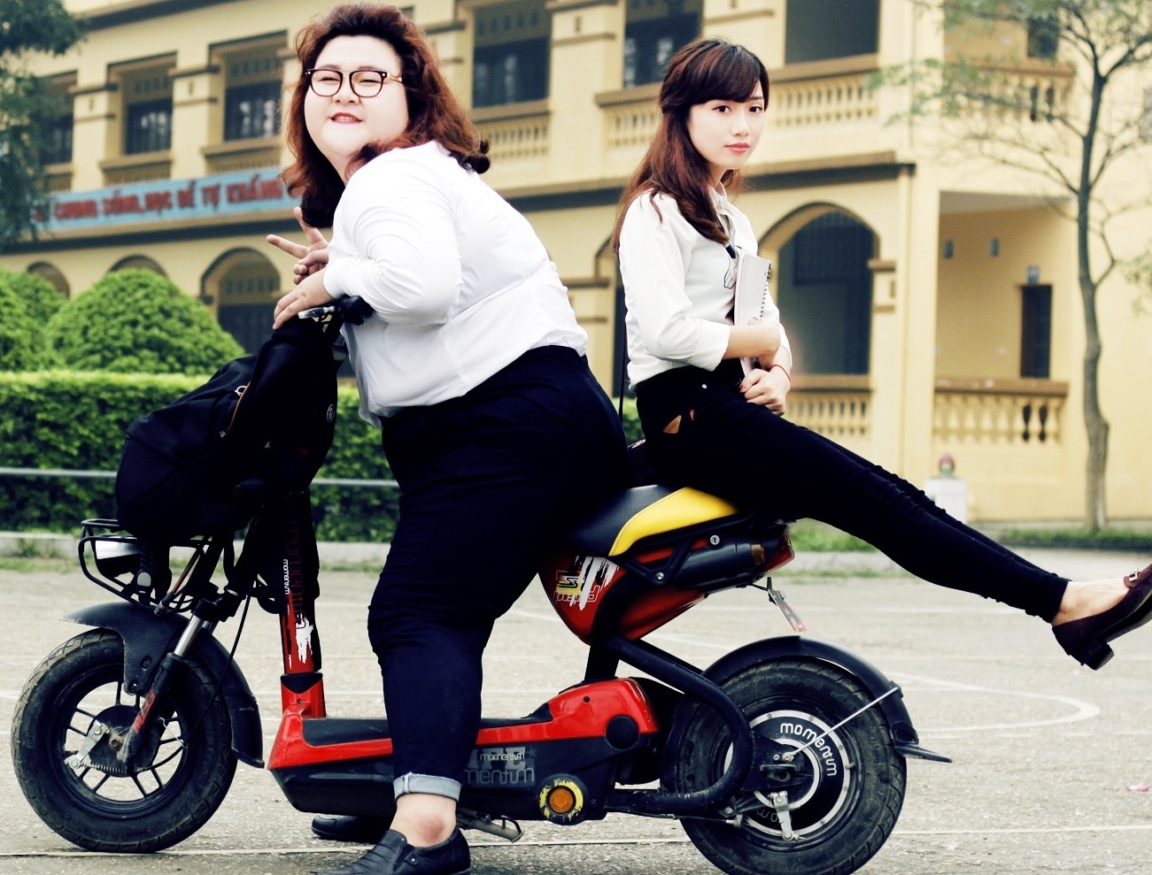 Bo anh thoi hoc sinh cua 9X Ha Noi nang 100 kg hinh anh