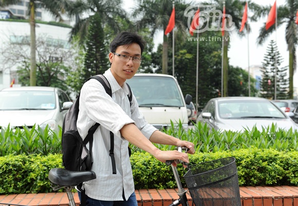 Chân dung chàng trai mang hoài bão lớn.