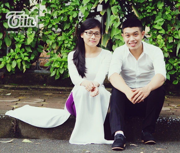 Đôi bạn Thành và Thu.