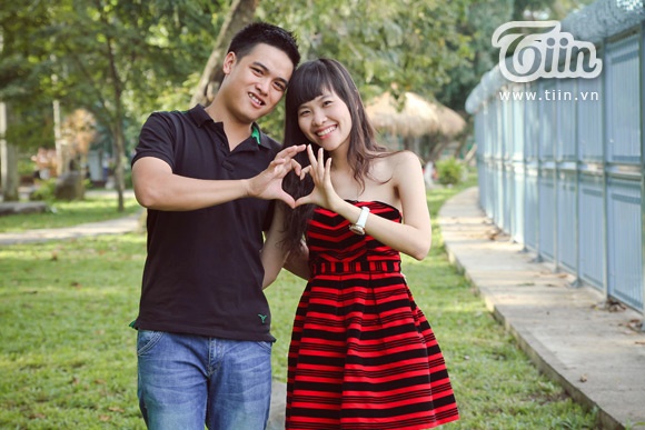 Tuấn Anh và Phương Tâm.