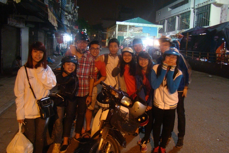 Những thành viên trường ĐH Ngoại thương.