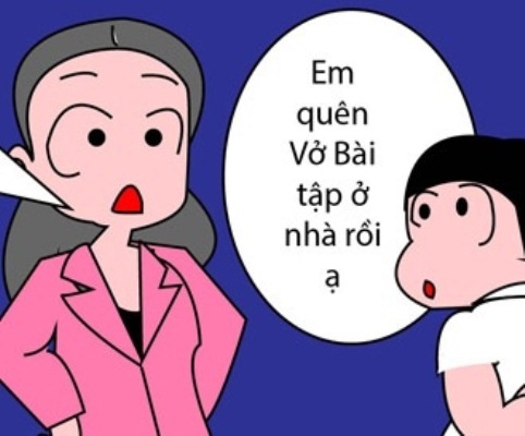 Bo tranh nhung cau noi chi hoc sinh moi hieu hinh anh