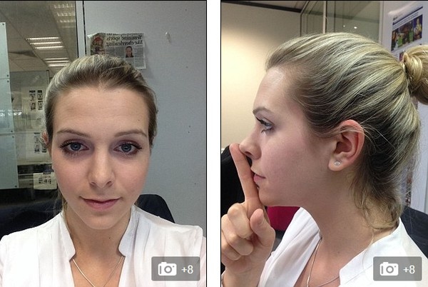 Nếu theo tiêu chuẩn của phương pháp này, bạn gái trong bức hình này được đánh giá là xinh xắn.