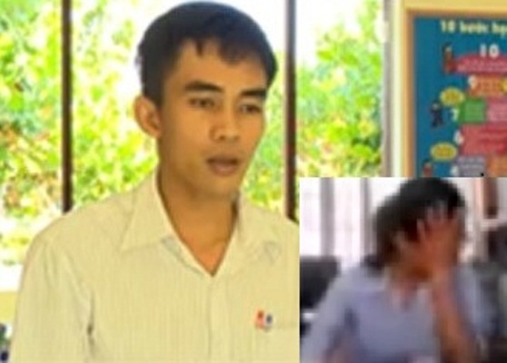 Clip VTV cau chuyen xuc dong cua thay giao Truong Sa va vo hinh anh