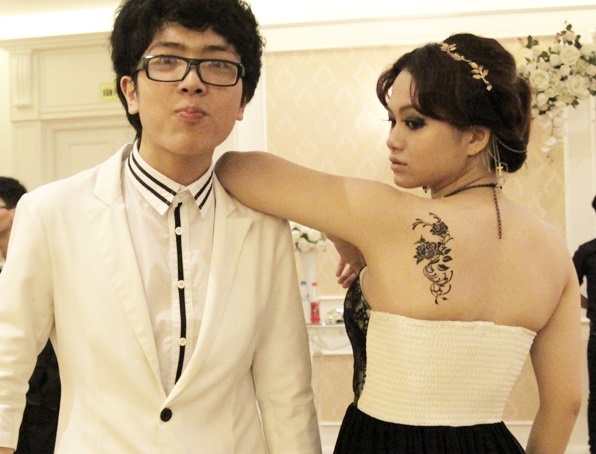 Bùi Minh Hoàng – em họ của Bùi Anh Tuấn cũng hào hứng tham gia chương trình.