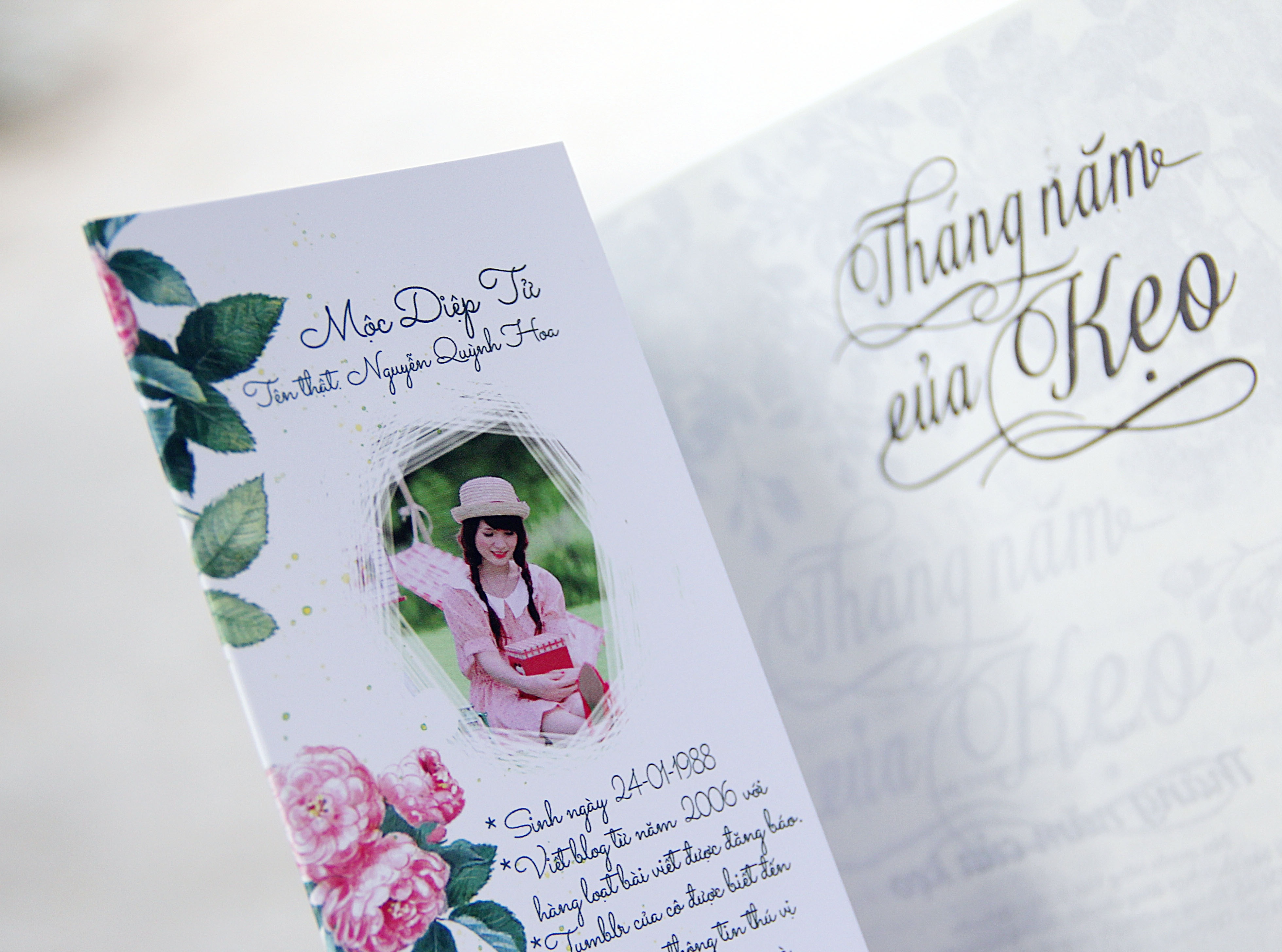 Cuốn sách Tháng năm của Kẹo.