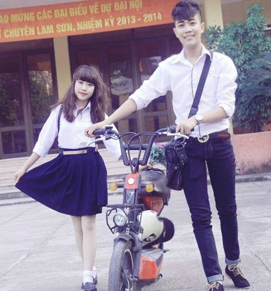 Cậu bạn này quyết tâm trở thành nhà báo trong tương lai.