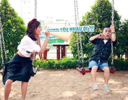 Hình ảnh được cắt từ clip.