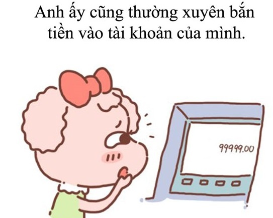 Tranh ve chang trai chi co trong giac mo hinh anh