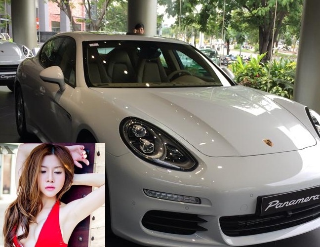 Hot girl ‘Anh khong doi qua’ khoe xe me tang 4,5 ty hinh anh