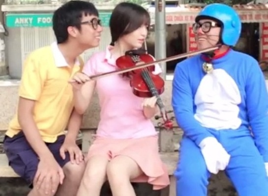 Clip Doremon phien ban Viet gay sot cong dong mang hinh anh