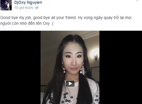 DJ Oxy chia sẻ thông tin