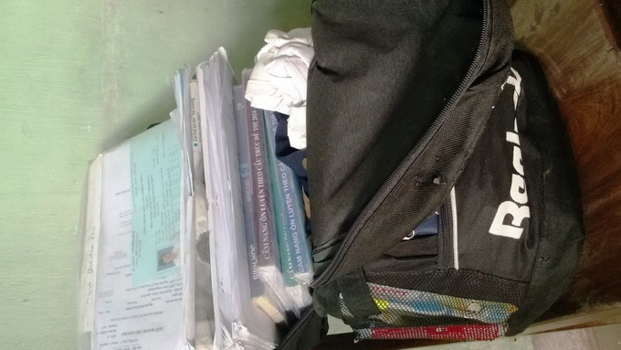 Tim mot TS danh roi hanh ly va giay to o Binh Dinh hinh anh