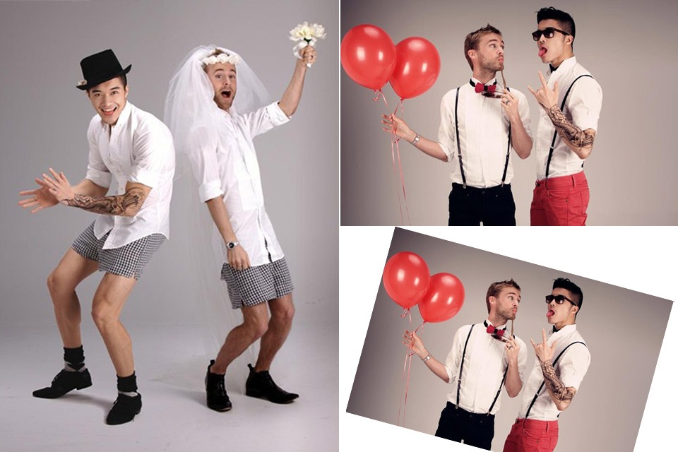 Một số hình ảnh hạnh phúc và nhắng nhít của cặp đôi này.