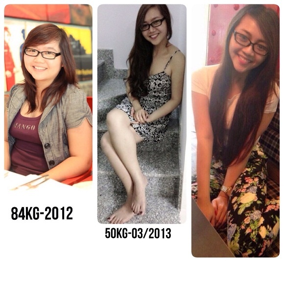 Thanh Ngân lập kì tích khi giảm cân thành công.