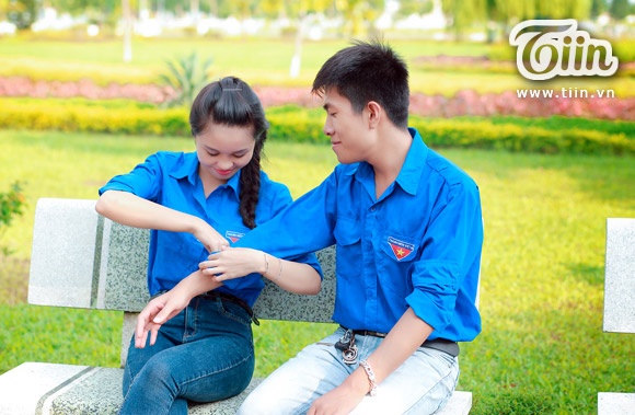 Cặp đôi Thúy Hằng và Chí Thành.