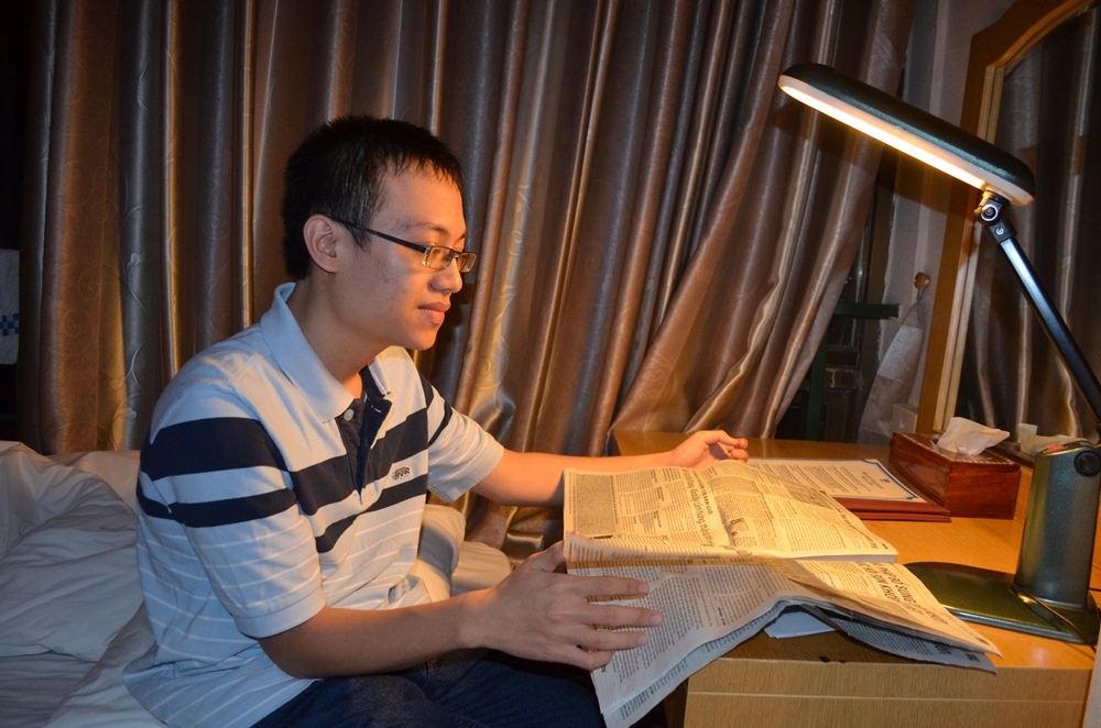 Thí sinh nhỏ tuổi nhất của cuộc thi.