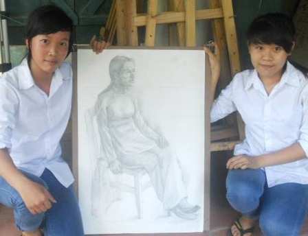 Lop day ve o vung que ngheo do dai hoc 90% hinh anh