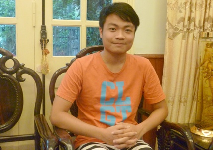Vũ Trọng Nghĩa – chàng thủ khoa khối A của Đại học Khoa học tự nhiên (ĐHQGHN) năm nay.