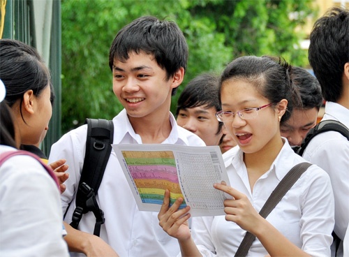 Thi sinh vung sau, vung xa khong phai thi ngoai ngu hinh anh