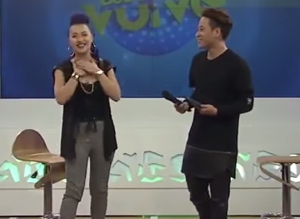 Hình ảnh cắt từ clip chương trình 