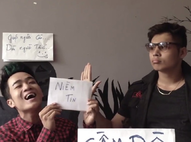 Clip che 'Doi sinh vien' cua Duy Nam hinh anh