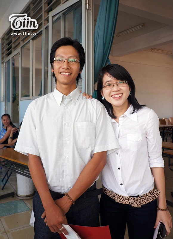 Khánh Vy và Anh Vũ học chung lớp đại học.