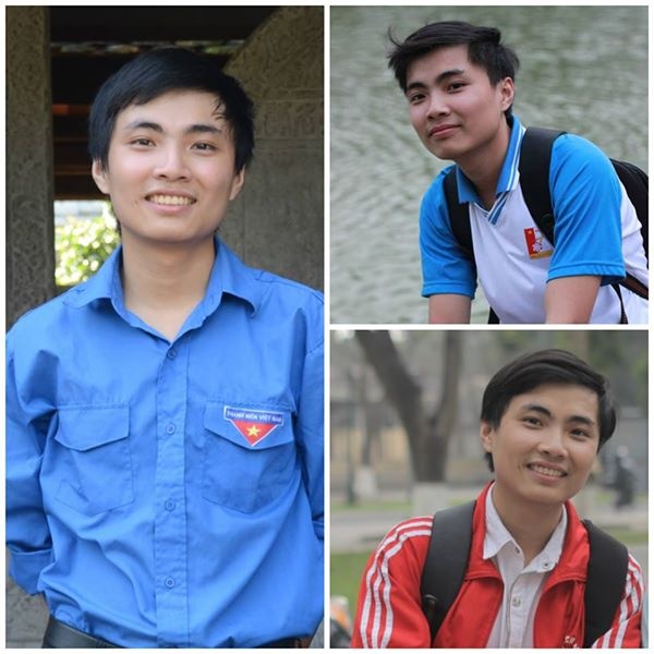 Bức ảnh với thông điệp: “Dù ở thời điểm nào con trai Bách khoa vẫn tươi rói nụ cười ấy”.	