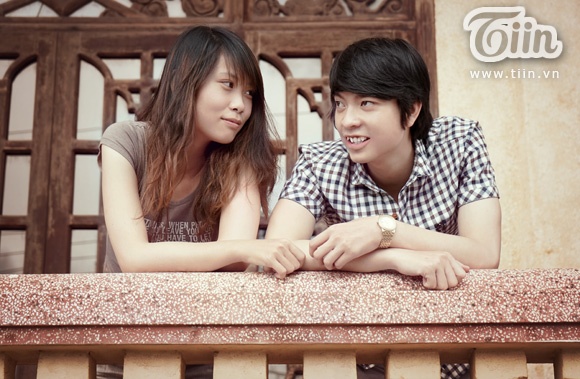 Anh Thư và Bách Đăng.