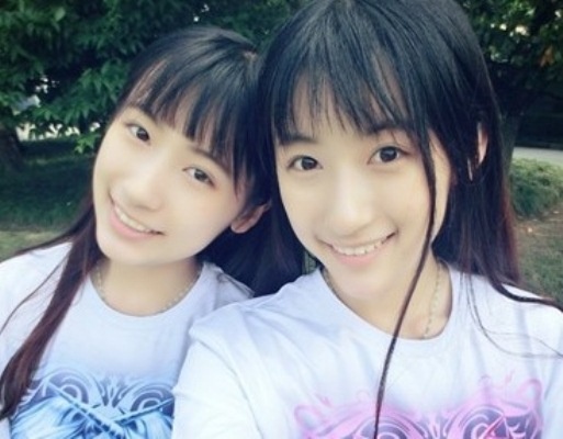 Chi em song sinh xinh dep, hoc gioi gay sot mang hinh anh