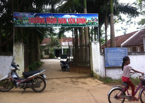 Trường mầm non không dành cho bé 3 tuổi.