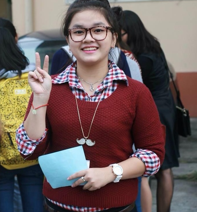 Tuy vậy, Hoàng Lan không buồn và tự ti, cô vẫn vui vẻ vì ngoại hình xinh xắn, mập mạp của mình.