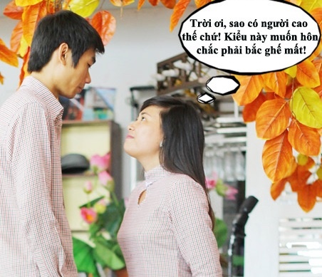 Chuyen tinh chang nhan vien 1,8 m cua do sep 1,5 m bang keo hinh anh