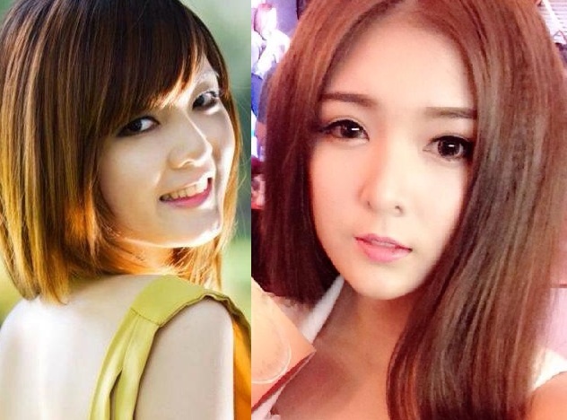 Sự khác biệt trên gương mặt Lilly Luta sau thời gian 2 năm.