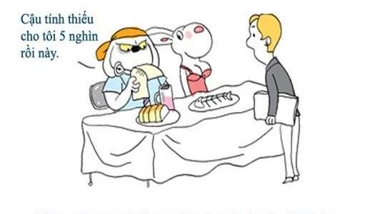 Còn khi người con trai xem hóa đơn thanh toán một cách chăm chú, có nghĩa là mối quan hệ của cặp đôi này đã tiến tới giai đoạn yêu được một thời gian. Chàng trai không cần phải