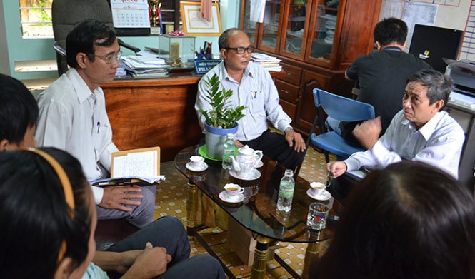 Cuộc họp giải quyết trường hợp của nữ sinh Th. tại huyện Diên Khánh ngày 1-8-2013 có liên quan đến một trong những nội dung tố cáo của ông Điềm.