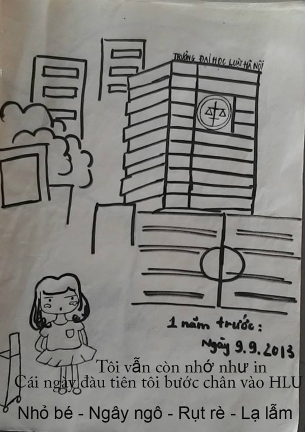 Bắt đầu bằng những lo lắng suy tư, chờ điểm thi đại học cho tới ngày đầu tiên nhập trường. Những cảm xúc đó dường như là chuyện ngày hôm qua. Những ngày nhập học, mọi bỡ ngỡ ban đầu cũng dần qua đi. Hải Anh cũng giống như bao bạn bè khác đều có những buồn vui dưới mái trường này.