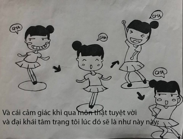 Tranh ngo nghinh ve nam nhat DH cua nam sinh truong Luat hinh anh