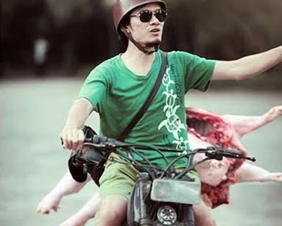 Sinh vien che anh thay giao di ban thit lon hinh anh